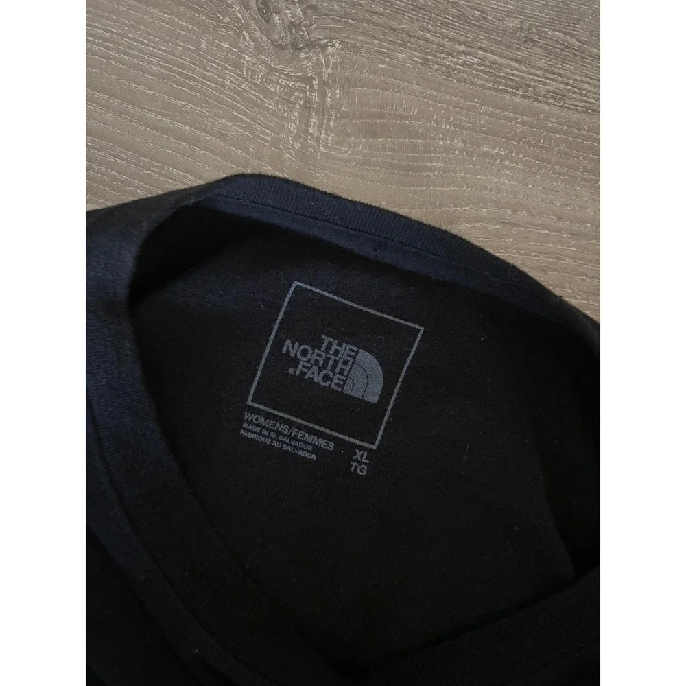 The North Face Black XL Long Sleeve Graphic Tee Never Stop Exploring Gorpcore - Picture 9 of 9
